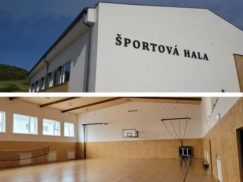 Výstavba telocvične a vybavenia v obci