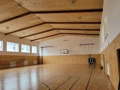 Výstavba telocvične a vybavenia v obci